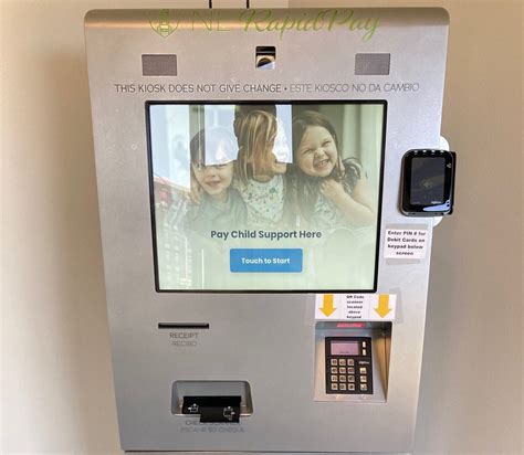 Virginia kiosks accept child support payments .